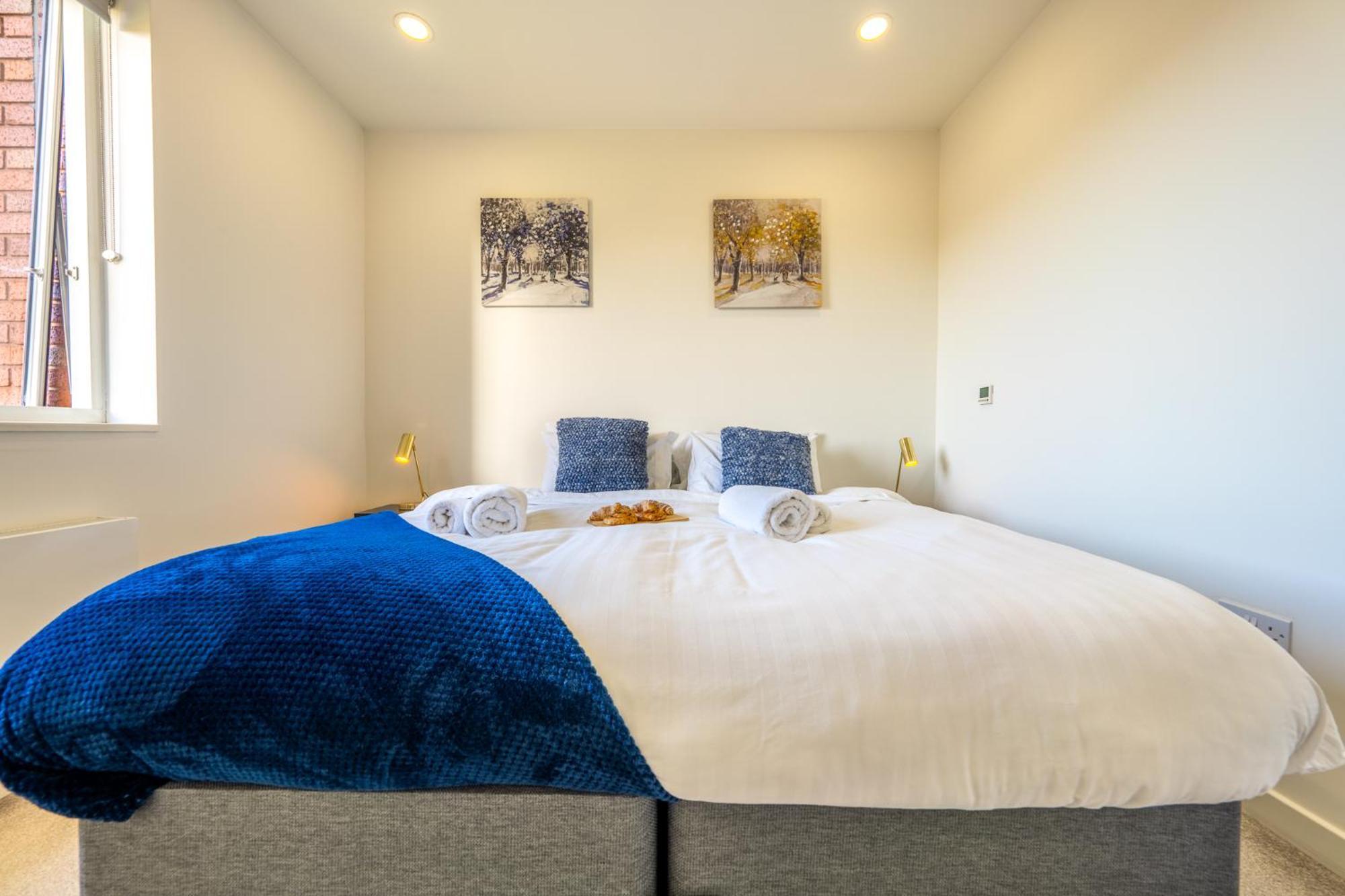 Luxury 1 Bedroom Serviced Apartment With Roof Terrace & Gym Stevenage Esterno foto